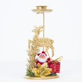 thumbnail image 1 of Christmas Wrought Iron Candlestick Ornaments Decoration Candle Holder Decor, 1 of 7