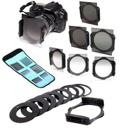 17 in 1 Digital Camera Lens Gradual ND Filter Set for P Series