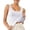 White, variant on Fgnfyis Womens Tank Tops Women's Sleeveless V Neck Tank Large Size Sporty Elegant Summer Tops for Women Light Blue XL