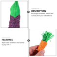 thumbnail image 3 of Small Pet Chew Toys 6Pcs Assorted Color Eggplant Shape Indoor Pet Activity Teeth Grinding For Guinea Pigs, 3 of 4