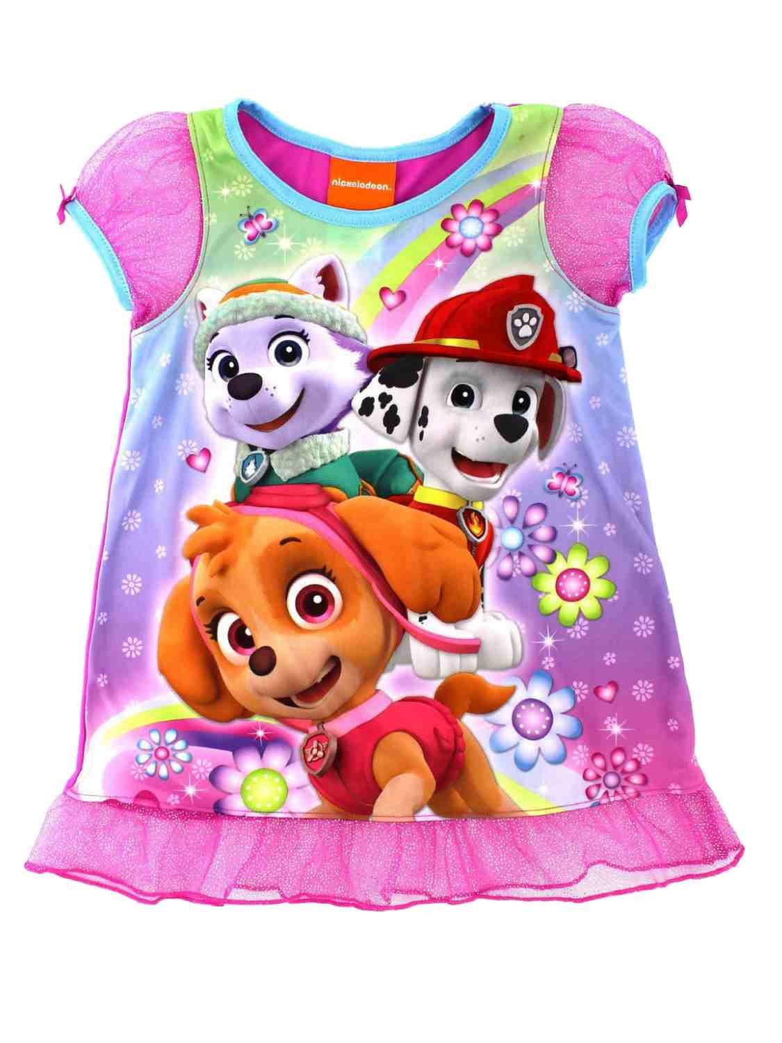 paw patrol night dress