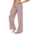 thumbnail image 2 of Gytharion Women's Striped Wide Leg Pants High Waist Tailored Fit Dress Trousers Flowy Straight Leg Design Work Slacks with Pockets for Office, 2 of 8