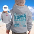 thumbnail image 4 of XFHLMJFF Boys Girls Basic Hoodies Cute Lightweight Long Sleeve Soft Sweatshirt Pullover Tops, 4 of 6