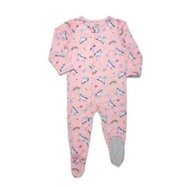 Rainbow Print on Dusty Pink Footed Sleeper Rainbow Print on Dusty Pink Footed Sleeper