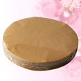 thumbnail image 3 of 100Pcs  Baking Paper Cake Paper Pad Oil-proof Cupcake Paper Mat BBQ Oil Paper Brown (10 Inches 25.4cm), 3 of 6