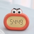 thumbnail image 3 of Réveil pour Enfants Dessin Animé Mignon Intelligent à Piles Horloge Électronique Numérique LED avec Veilleuse Rouge, 3 of 9