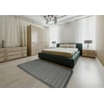 thumbnail image 4 of Ahgly Company Indoor Rectangle Contemporary Gray Abstract Area Rugs, 2' x 4', 4 of 6