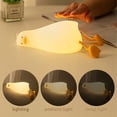 thumbnail image 2 of Hplvetoys Lying Flat Duck Cute Night Light,Touch Control, Type-C Rechargeable, Duck Lamp,Cute Light Up Duck, 2 of 6
