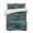 Dark Green Teal Green Turmeric, variant on Quilts Queen Size, Teal Brown Vintage Wood Soft Comforter Bedding Set for Bed, Abstract Retro Shabby Plank Lightweight Quilted Bedspread with Pillow Cover(2 Pieces) for All Season, 90x96 Inch