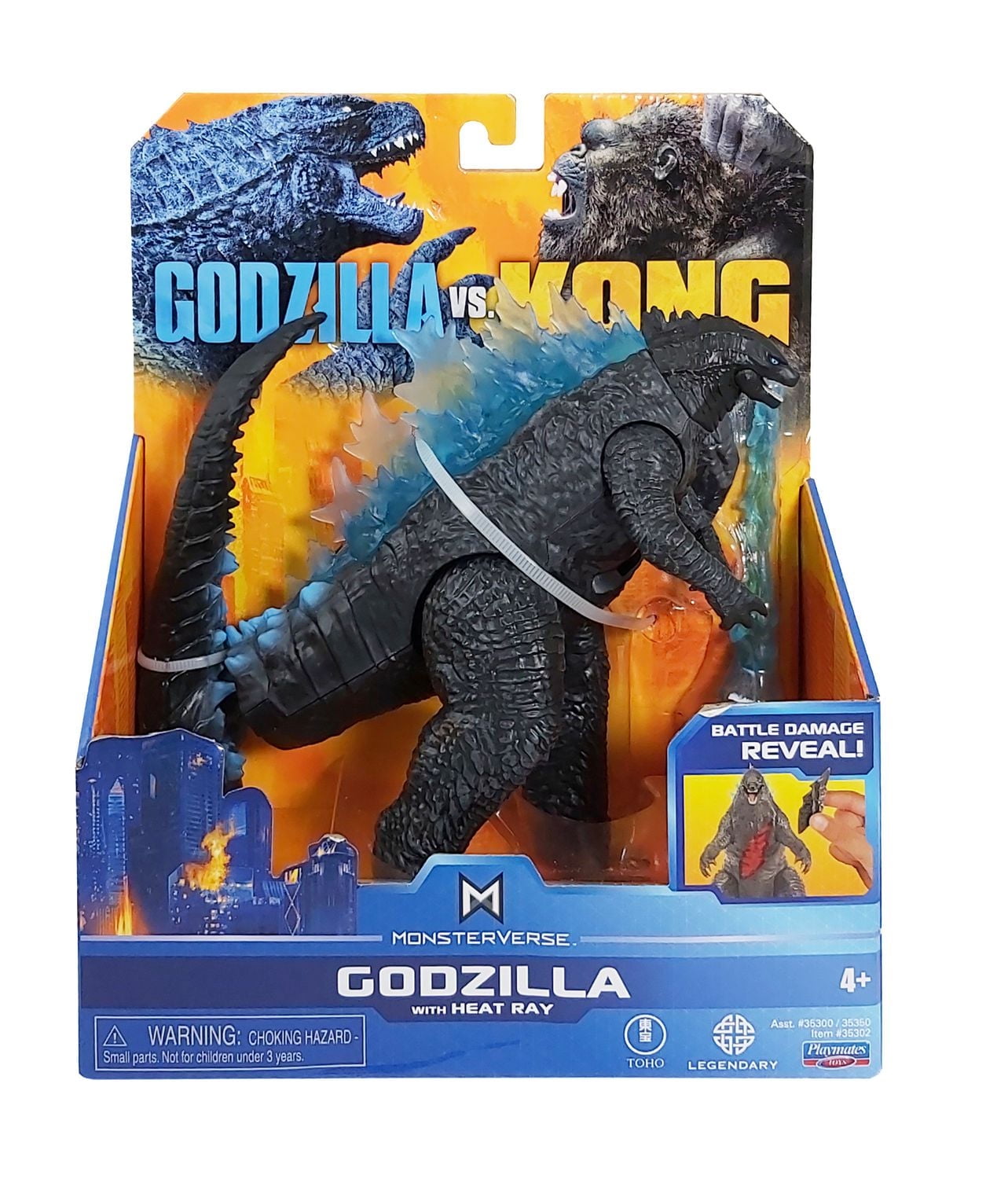 Monsterverse - Godzilla vs. Kong - Godzilla avec Rayon de Chaleur