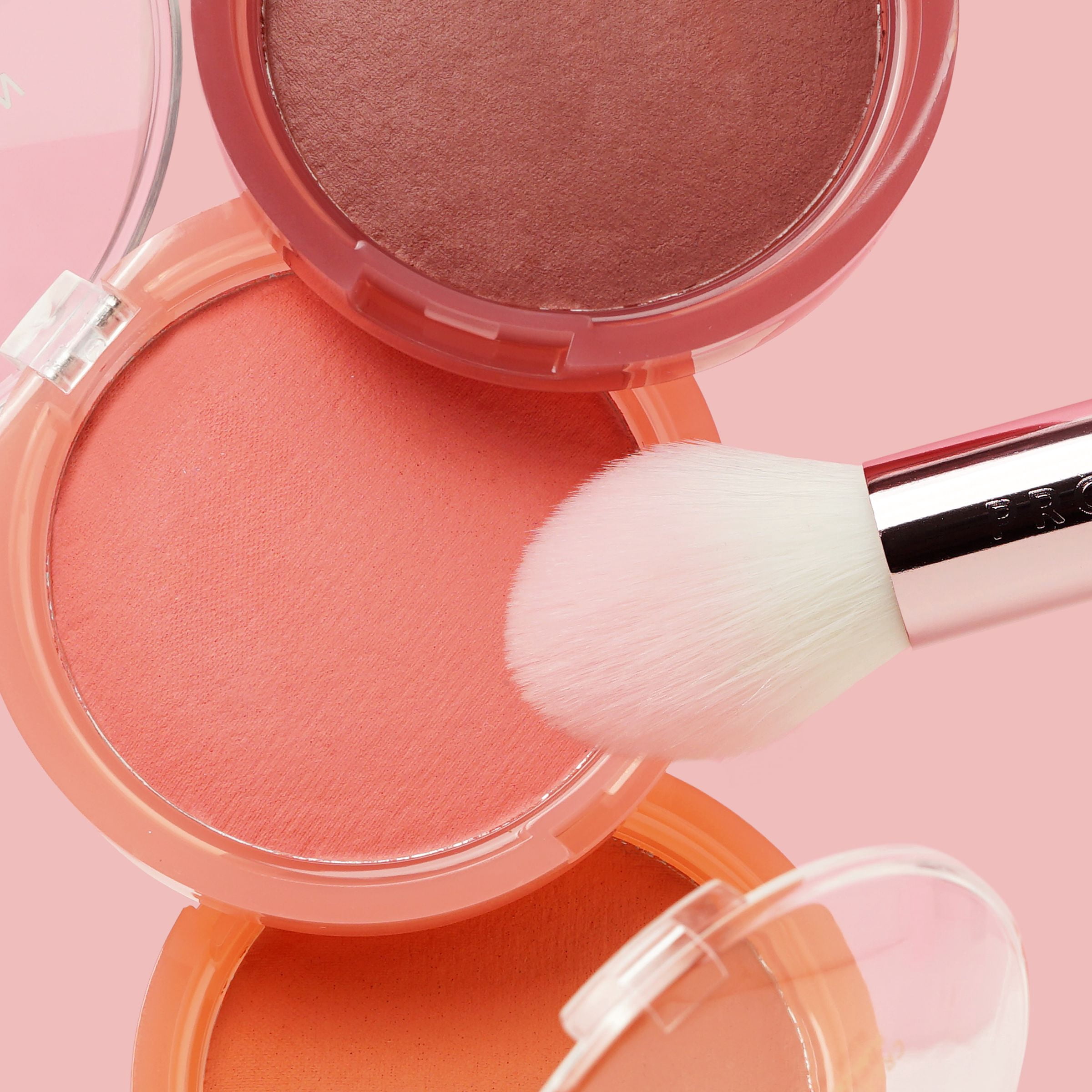 Profuson Cosmetics Face Essentials 3PC Face Brush Set