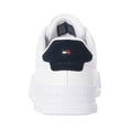 thumbnail image 5 of Tommy Hilfiger Court Leather Trainers, White, 5 of 9