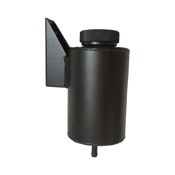 500ml Universal Aluminum Coolant Expansion Overflow Reservoir Tank Bottle Black