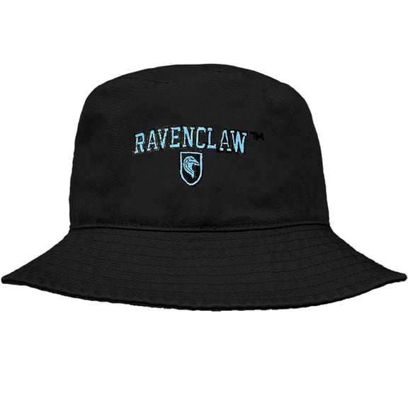 Harry Potter Ravenclaw Arch Officially Licensed Bucket Hat Unisex for Men & Women, Black