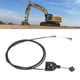 thumbnail image 5 of Controlador de cable del acelerador 4 m Controlador de cable del acelerador manual de excavadora de respuesta rápida Acero inoxidable Fácil de instalar para camión agitador, 5 of 8