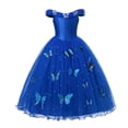 thumbnail image 1 of Disney-vestido de princesa Elsa y Anna para niña, ropa de fiesta de cumpleaños, Carnaval, Cosplay de Frozen, Encanto, Rapunzel, Jasmine, disfraz de sirena, 1 of 4