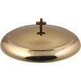 thumbnail image 2 of Mayur Export Plateau de Service pour Communion en Acier Inoxydable avec Couvercle - (Laiton/or Brillant), 2 of 6