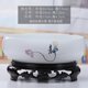 thumbnail image 1 of Plantador de flores de cerámica con soporte para bonsái hidropónico | Maceta decorativa interior para exteriores | Diseño chino resistente a grietas | Contenedor para plantas acuáticas | Oficina, 1 of 1
