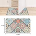 thumbnail image 6 of Bohemian Beige Geometric Diamond Pattern Design (4) Door Mat 30 X 17 Inch Welcome Doormat Indoor Outdoor Entrance Floor Mat Non Slip Spring Summer Decor Rubber Mats, 6 of 6