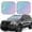 Fantasy Gradient, variant on Naloa Flamingo1 2 Piece Foldable Car Sun Shades, Car Windshield Sunshade, Front Window Sunshade for Car, Truck, SUV - Small