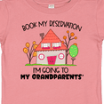 thumbnail image 4 of Inktastic Book My Reservation I'm Going to My Grandparents' House Boys or Girls Baby T-Shirt, 4 of 5