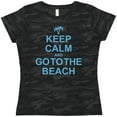 thumbnail image 3 of Inktastic Keep Calm Go To The Beach Women's T-Shirt, 3 of 5