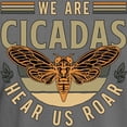 thumbnail image 3 of CafePress - Cicadas We Are Cicadas Hear Us Roar Flying Insects Men's Comfort Colors® T Shirt - Mens Comfort Colors Shirt, 3 of 5