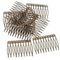 thumbnail image 1 of 10 Pcs Peignes à Cheveux en Métal Simple Costume Créatif DIY - 5.6cm, 1 of 8