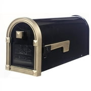 PostMaster Hillcrest Black Rural Mailbox