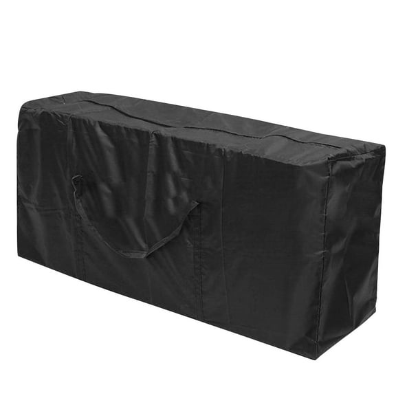 AnuirheiH Outdoor Cushion Storage bag Waterproof Dustproof Patio Cushion Storage Bag with Zipper and Handle large Duffle Bag Garden Furniture Cushion Carrying Bag PVC Free,68" L×20" W×30" H