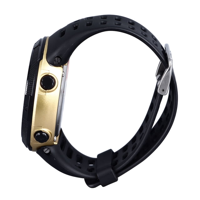 Night Light Electronic Watch, Men Sports Watch Stopwatch Countdown Luminescent Multi Functional for Swimming