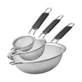 thumbnail image 4 of Colador de malla fina BLESIY Acero inoxidable 3 Piezas, 4 of 8