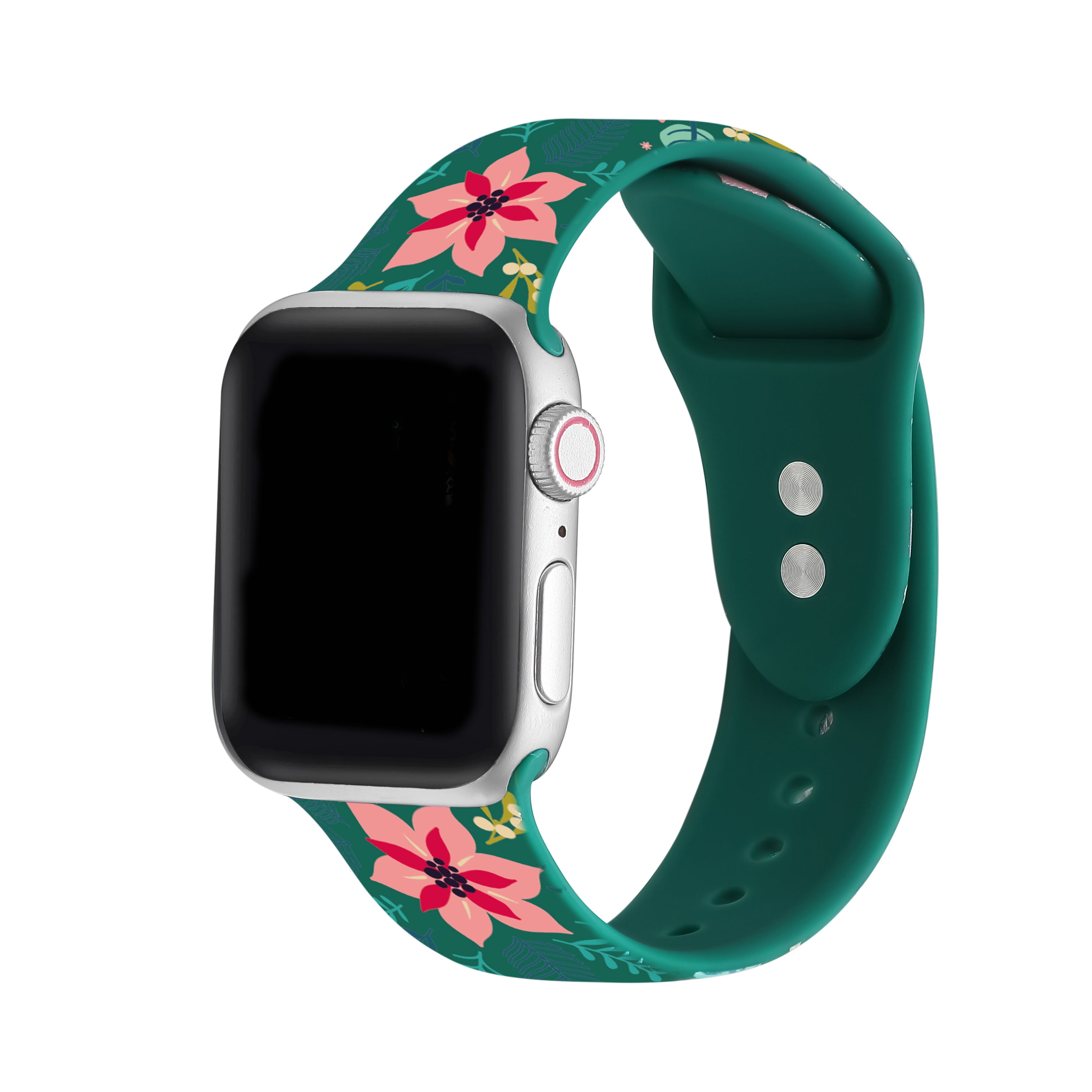Buffalo Plaid Printed Silicone Band for Apple Watch - Walmart.com