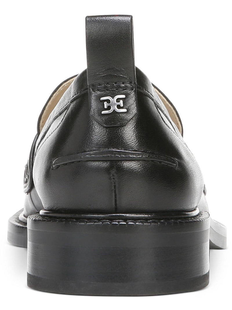 Sam Edelman Womens Caylia Leather Tassel Loafers Black 10.5  display picture 1