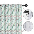 thumbnail image 4 of Blackout Kids Curtains,Light Blue Christmas Tree Pattern Childrens Insulated Curtains Set Of 2,Bedroom Essentials,Toddler Room Decor 42"x54", 4 of 5