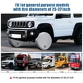 thumbnail image 7 of SPEEDWOW Tire Covers Set of 4,Upgraded 5 Layer Nonwoven RV Wheel Covers, Waterproof Anti-UV Snow Sun Rain Tire Protectors Covers for Trailer,Camper,RV,Truck,SUV, 7 of 7