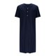 thumbnail image 3 of Camisas de Manga Larga de los Hombres, Cuello en V de Verano de Color Sólido Bolsillo Musulmán Roba Blusas Conjuntos para el Uso Casual Y Diario, 3 of 6