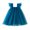 Blue, variant on Chenyin Kids Baby Mesh Dresses for Girls Summer Toddler Flying Sleeve Princess Dress Girls Halter Tutu Sundress for 18 Months to 6 Years Old