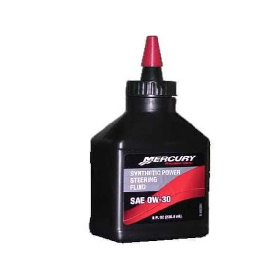 Genuine Mercury Synthetic Power Steering Fluid 8Oz - 858076K01