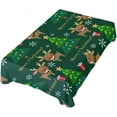 thumbnail image 5 of Dreamtimes Christmas Tree Tablecloth, Waterproof Washable Polyester Square Table Cover, Durable Tablecloth for Kitchen Dining Table Party Decor, 54"x72", 5 of 7