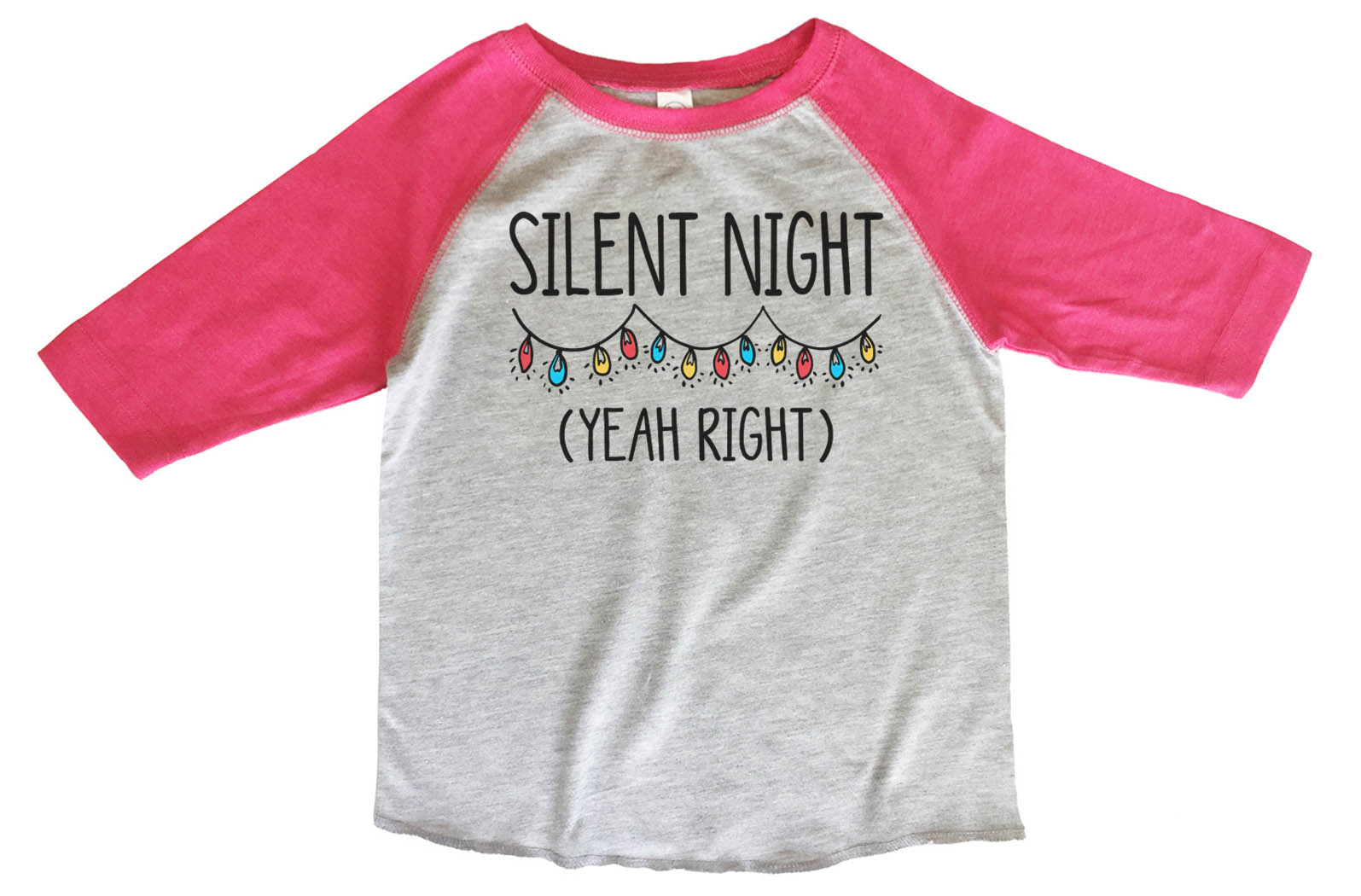 Kids T-shirt Silent Night Yeah Right!