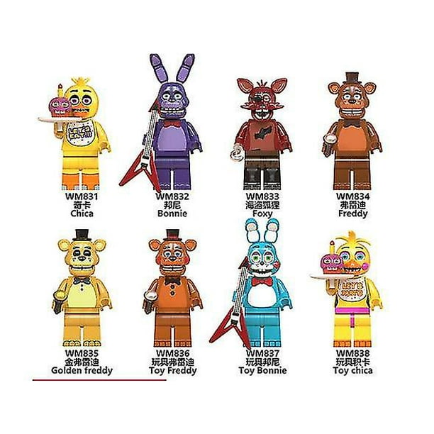 Five Nights At Freddy's Fit 8pcs Fnaf Toy Kids Birthday Gifts