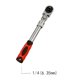 thumbnail image 5 of 1/4 72-Tooth Carbon Steel Retractable Ratchet Wrench Automatic Quick Release Spanner Multifunctional Hand Tool, 5 of 5