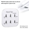 thumbnail image 4 of Lápices Consejos Pintura Antena retráctil Antena Pantalla táctil Pens Tip Reemplazo Reemplazo Accesorios Reemplazo para iOS iPad Negro 3PCS HB 3PCS 2B Inevent EL022390-03B, 4 of 7