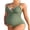 Green, variant on V Neck Maternity Swimsuit Ruched Side One Piece Pregnancy Bathing Suits 2026 Swimwear