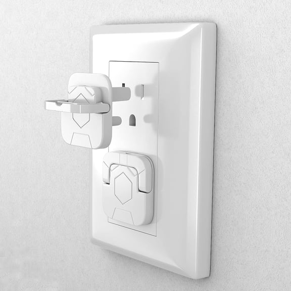 Deally Outlet Covers Baby Proofing-60 Pack Child Safety Electric Plug Protectors to Prevent Power Shock