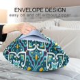 thumbnail image 5 of Mandala Satin Pillowcase for Hair and Skin Silk Pillowcase, Standard Size(20x26 inches) - Slip Cooling Satin Pillow Covers with Envelope Closure（242） Home Decor Gifts, 5 of 7