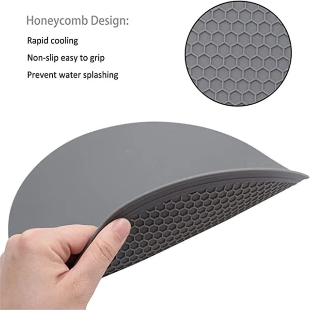 CEHVOM Ersatile Heat Resistantd Protective Pad,Silicone Honeycomb Pattern Meal Mat Clearance