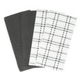 thumbnail image 2 of RITZ Royale Collection 100% Combed Terry Cotton, Oversized Kitchen Towel Set, 4-Pack, Solid & Coordinate, Graphite, 2 of 8