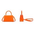 thumbnail image 4 of Bandolera JHVYF para mujer, clásica, con forma de cartera, color naranja, 4 of 7